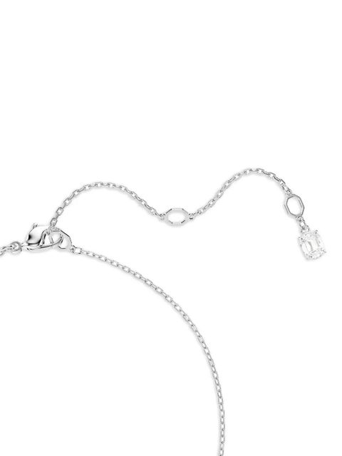 Swarovski Swan crystal necklace - Silver