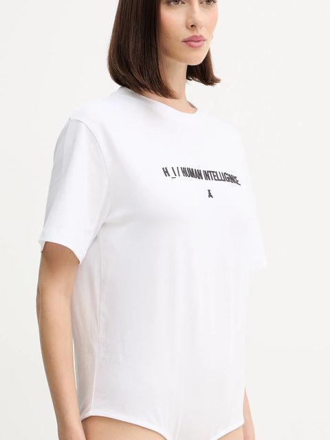 Patrizia Pepe body damski kolor biały 2M4501 J347