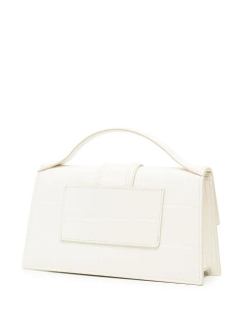 Jacquemus Le Grand Bambino leather mini bag - White