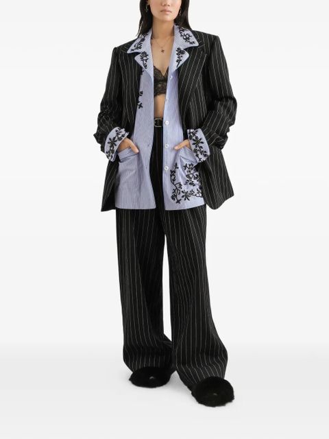 Dolce & Gabbana striped trousers - Black