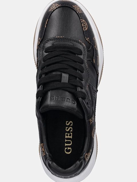 Guess sneakersy HAPYY3 damskie kolor czarny FLTHPY FAL12