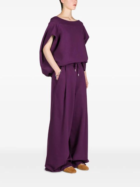 DRIES VAN NOTEN cocoon T-shirt - Purple