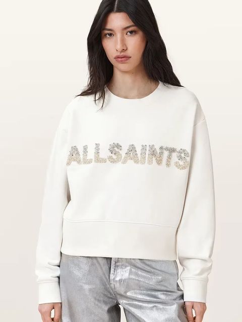 AllSaints bluza bawełniana SEPARO - zdjęcie produktu nr 2