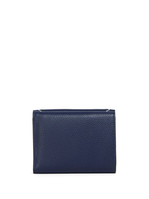 Marni logo-embroidered leather wallet - Blue - zdjęcie produktu nr 2
