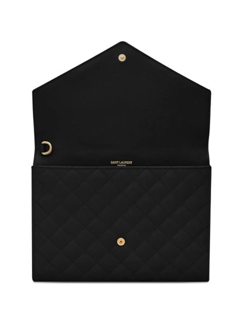 Saint Laurent Envelope clutch bag - Black
