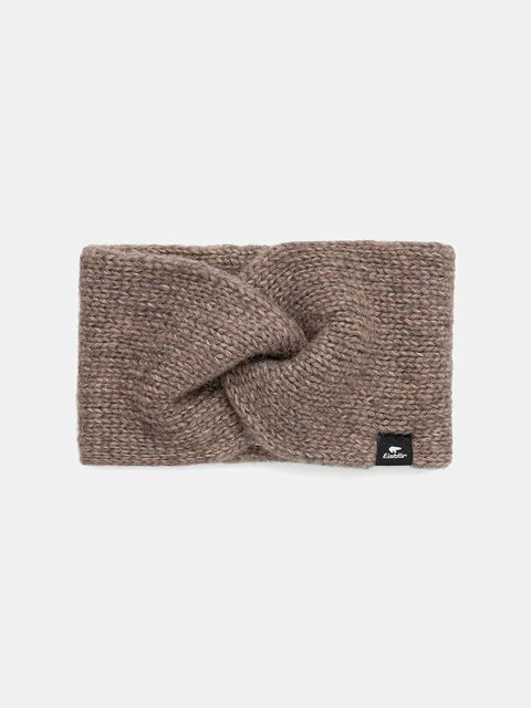 Eisbar opaska z dodatkiem wełny Fenna STB kolor brązowy E36150 - zdjęcie produktu nr 1