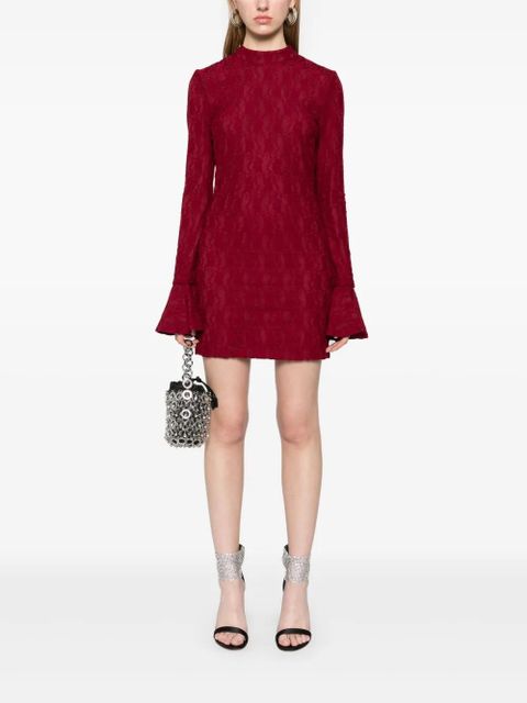 ROTATE BIRGER CHRISTENSEN lace mini dress - Red