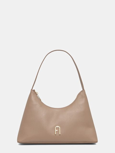 Furla torebka skórzana kolor brązowy WB00782.AX0733.1257S - zdjęcie produktu nr 1