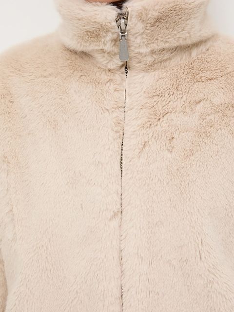 Medicine kurtka damska kolor beżowy przejściowa oversize