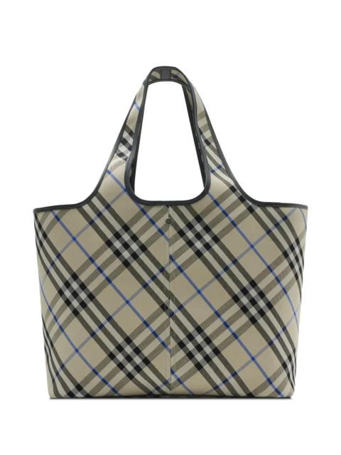 Burberry medium Check tote bag - Neutrals - zdjęcie produktu nr 2