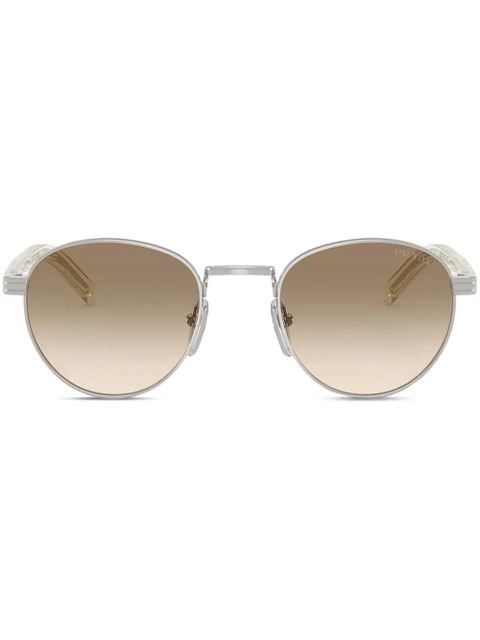 Prada Eyewear round-frame sunglasses - Silver - zdjęcie produktu nr 1