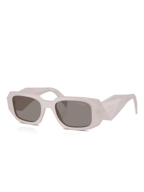 Prada Eyewear Symbole geometric-frame sunglasses - Neutrals