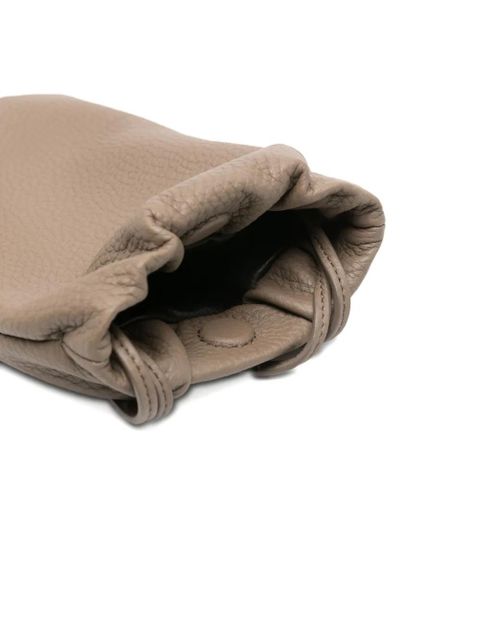 The Row leather phone case - Brown