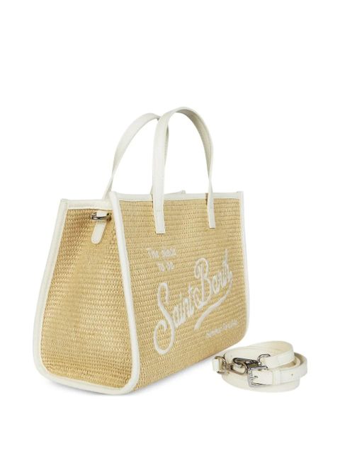 MC2 Saint Barth Vivian embroidered tote-bag - Neutrals