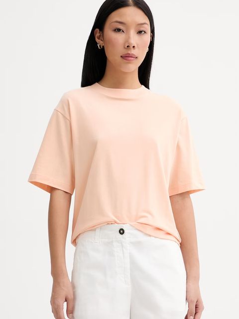 Marc O'Polo T-shirt damski z bawełną - zdjęcie produktu nr 1