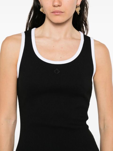 Maje jersey tank dress - Black
