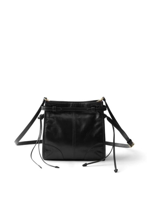 Prada Bonnie leather mini shoulder bag - Black - zdjęcie produktu nr 2