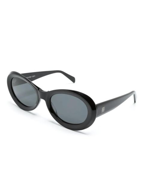 TOTEME oval-frame sunglasses - Black - zdjęcie produktu nr 2