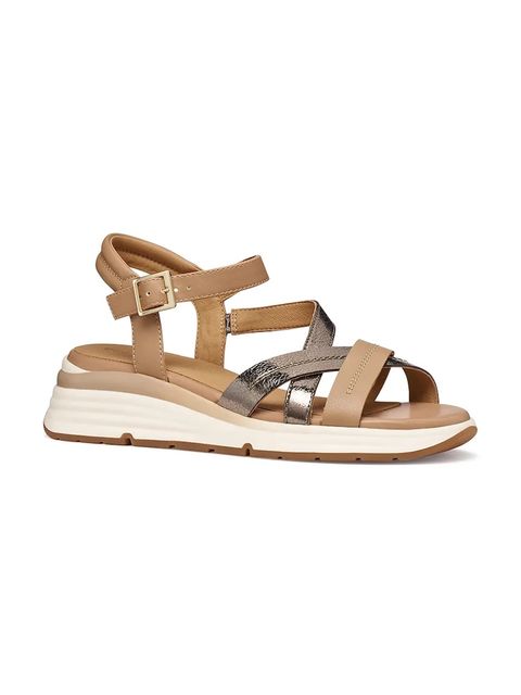 Geox sandały z odkrytą piętą damskie D ELOWYNNE - zdjęcie produktu nr 1