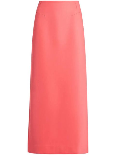 Acler high-waist midi skirt - Pink - zdjęcie produktu nr 1