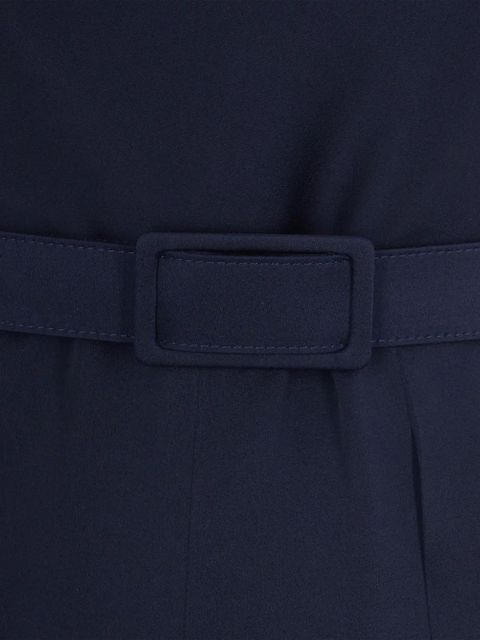 Max Mara Vespa belted jumpsuit - Blue