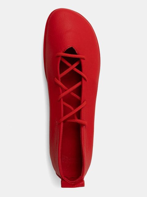 Camper baleriny skórzane Right Nina kolor czerwony K201835-003