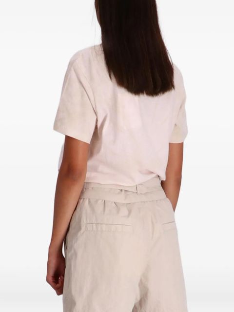 ISABEL MARANT cotton T-shirt - Neutrals