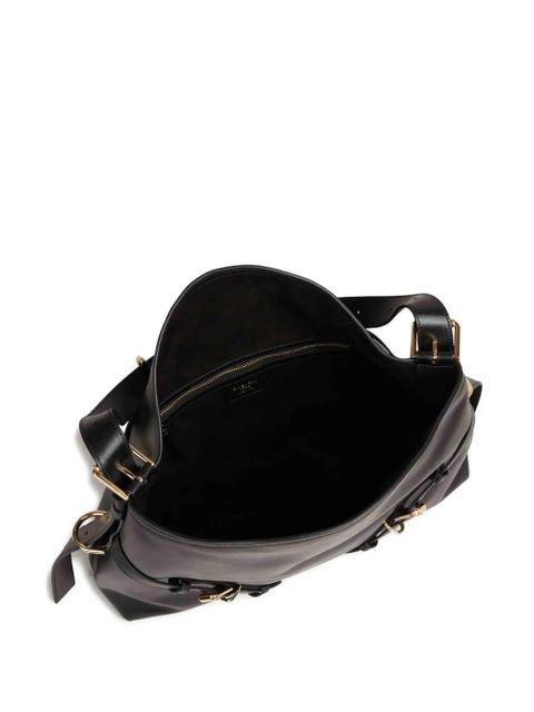 Givenchy medium Voyou buckle-strap shoulder bag - Black