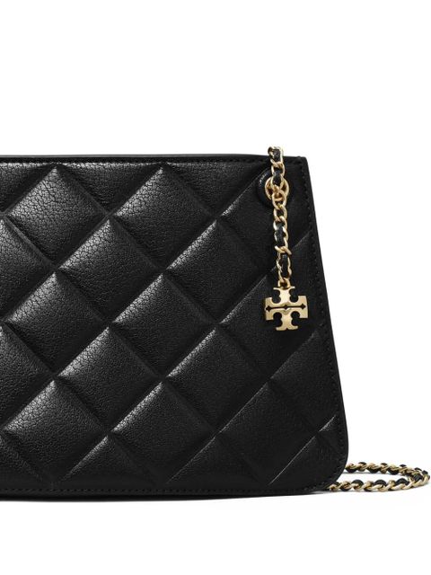 Tory Burch Fleming quilted shoulder bag - Black