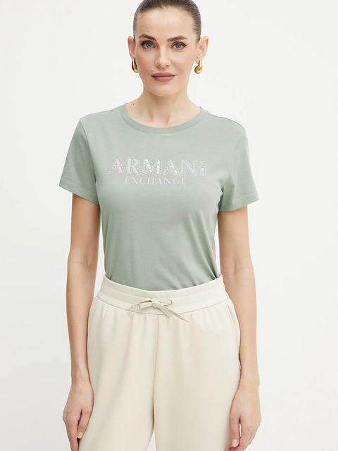 Armani Exchange t-shirt bawełniany - zdjęcie produktu nr 1
