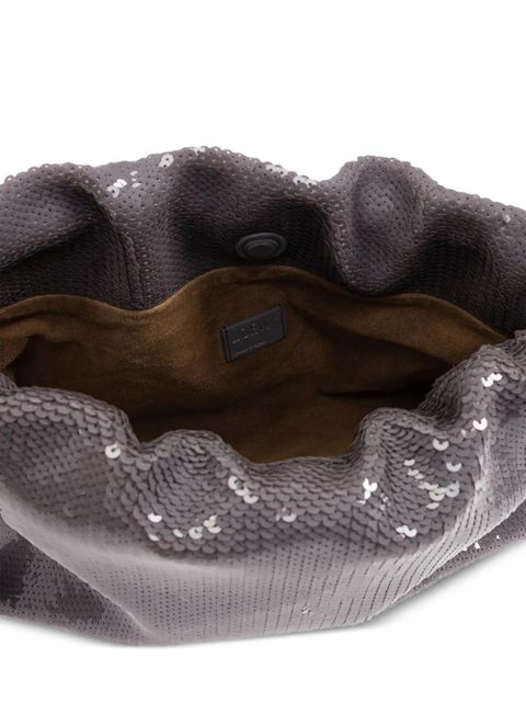 LOEWE sequin-embellished shoulder bag - Grey - zdjęcie produktu nr 2