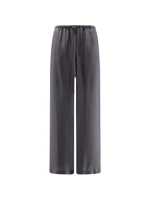 Alysi elastic-waistband drawstring trousers - Grey - zdjęcie produktu nr 1