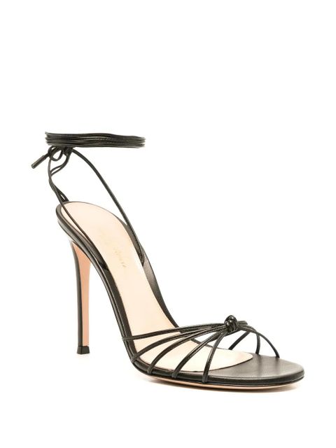 Gianvito Rossi 110mm leather sandals - Black