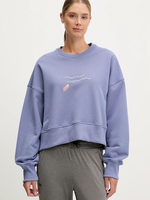 JOYINME bluza dresowa Wave kolor fioletowy gładka Wave - zdjęcie produktu nr 1