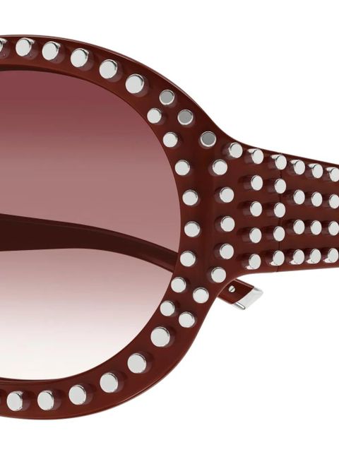 Gucci Eyewear GG2013S stud-embellished sunglasses - Red