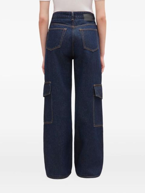 GANNI pocket-detail jeans - Blue