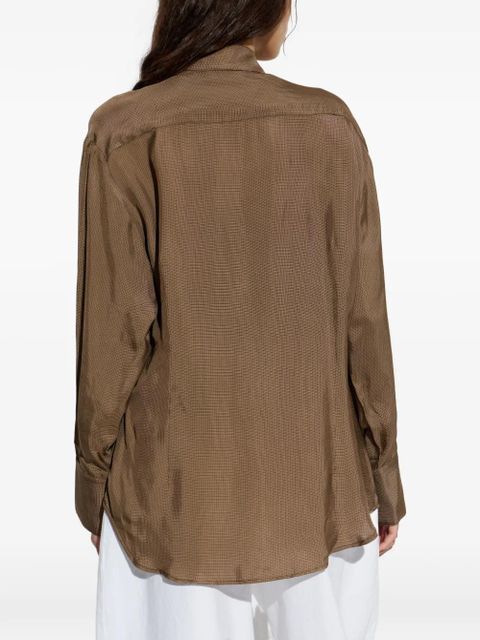 Róhe button-up shirt - Brown