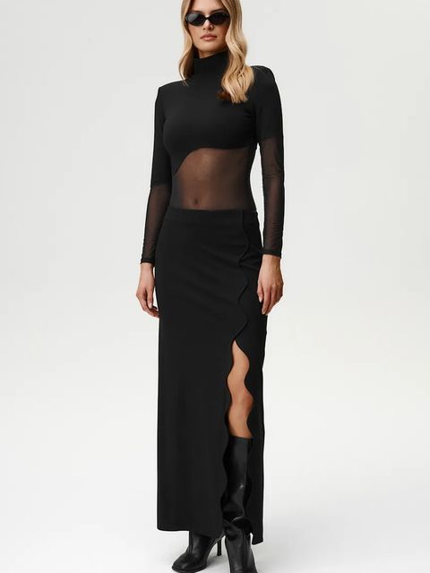 Undress Code body damska kolor czarny gładka 1010