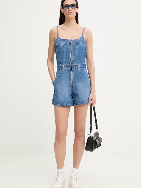 Levi's kombinezon damski jeansowy JOLENE ROMPER - zdjęcie produktu nr 1