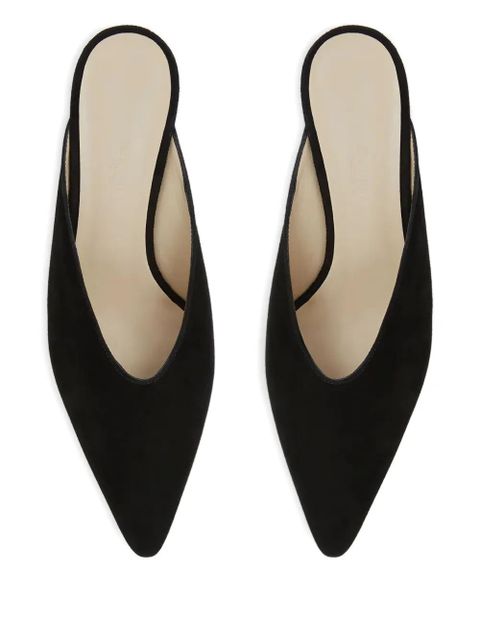 Le Monde Beryl 40mm Victoria Micro wedge-heel mules - Black