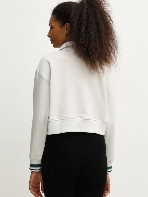 Calvin Klein Performance bluza damska kolor beżowy gładka LVGWF5W310 - zdjęcie produktu nr 2