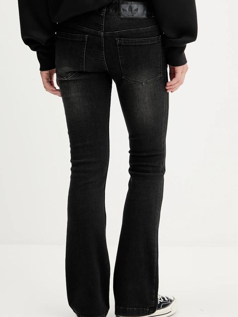 adidas Originals jeansy Slim Denim damskie medium waist KE9802 - zdjęcie produktu nr 2