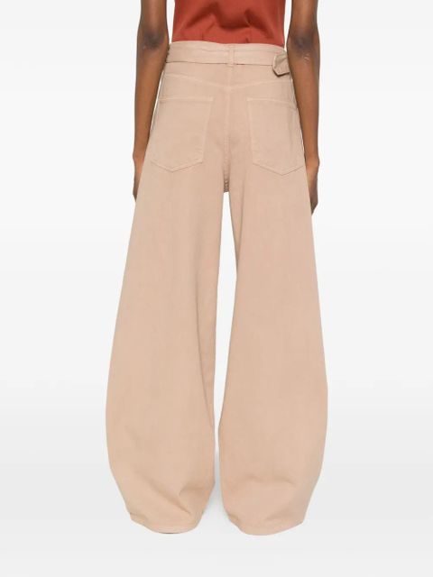 TWINSET belt jeans - Neutrals