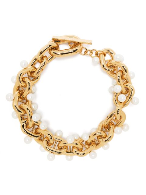Rabanne chunky chain-link necklace - Gold