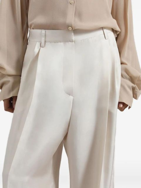 The Frankie Shop Marfa palazzo pants - Neutrals