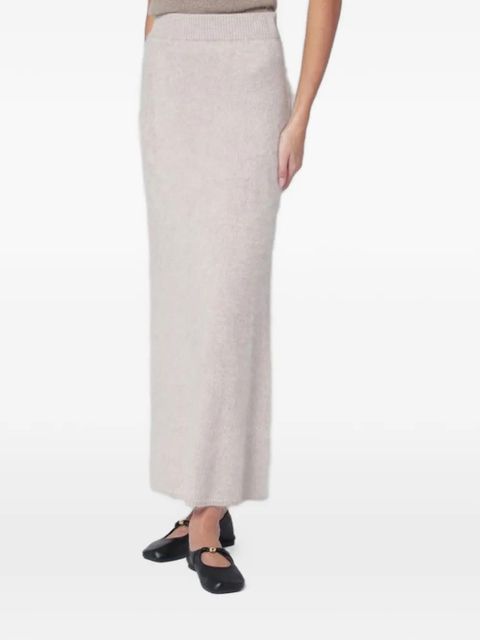 Almada Label cashmere skirt - Neutrals - zdjęcie produktu nr 1