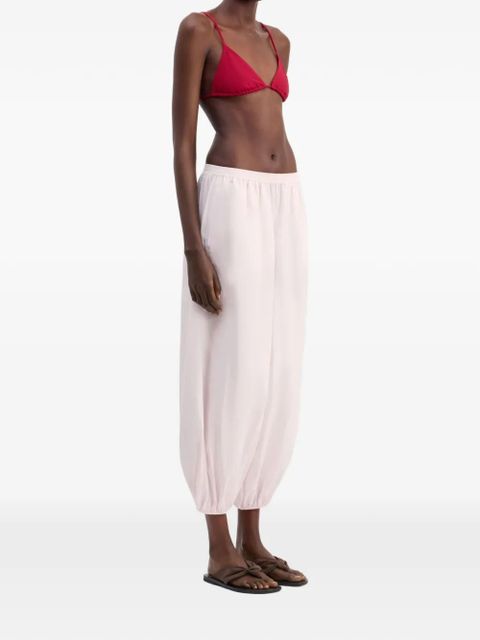 LouLou de Saison elastic-waist trousers - Pink