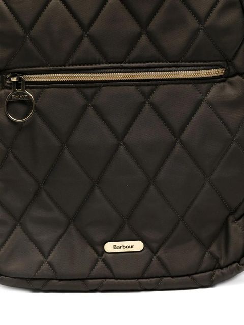 Barbour quilted backpack - Green