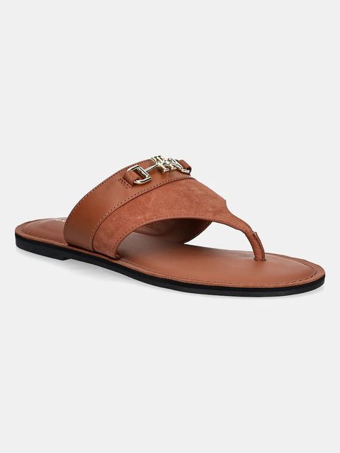 Tommy Hilfiger japonki skórzane MIXED LEATHER HORSEBIT THONG - zdjęcie produktu nr 2