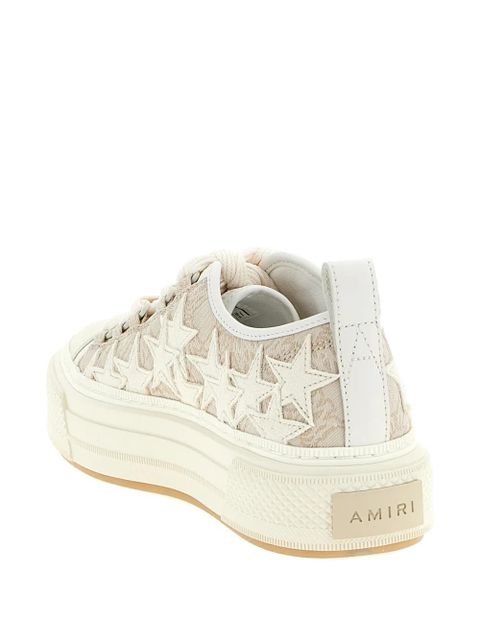 AMIRI monogram star court sneakers - Neutrals
